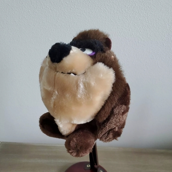 Vintage 1993 Warner Bros Tasmanian Devil Plush Toy - Picture 2 of 7